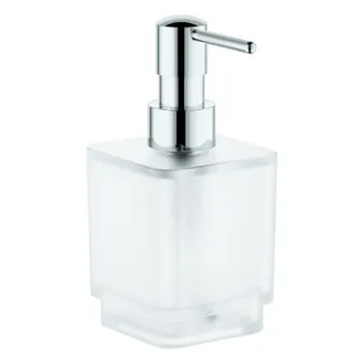 GROHE Selection Cube - Dispensador De Jab&oacute;n L&iacute;quido, Cromo 40805000