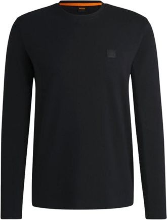 HUGO BOSS Tops > T-shirts - Heren - Longsleeves - Zwart - 2XL - Tops