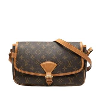 Louis Vuitton Pre-owned Cross Body Bags, female, Brown, Size: ONE SIZE Pre-owned Fabric Crossbody Bag