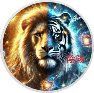 OEM Poder Astral: La Fusi&oacute;n De Los Reyes 1 Oz Plata Coloreada