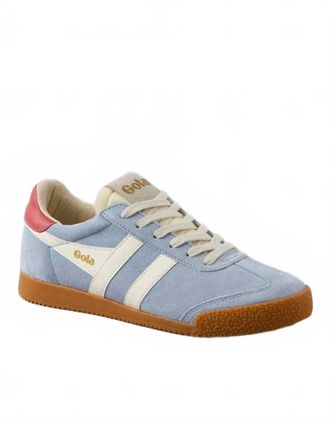 Gola Womens Elan Lace-Up Sneakers In Air/off White/coral