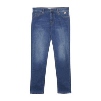 Roy Rogers Slim-fit Jeans, male, Blue, Size: W32 517 Jeans