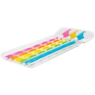 Intex Colch&oacute;n Inflable Arco Iris - 198 X 91 Cm - Intex
