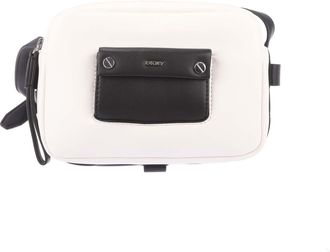 DKNY Mens Accessories Ara Camera Dz Crossbody Bag in White Black - One Size