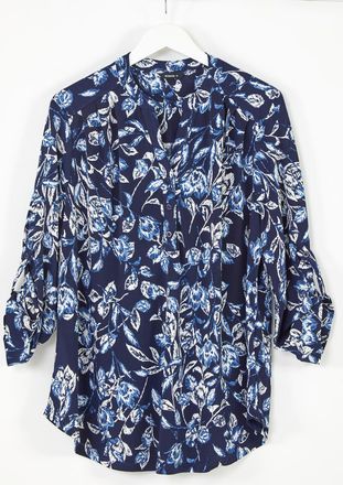 Roman Puff Print Stretch Shirt