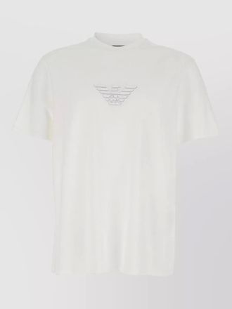 Emporio Armani cotton slim-fit logo-print t-shirt