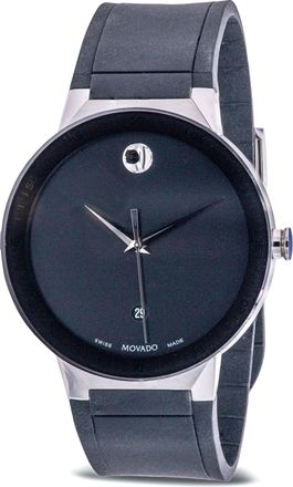 Movado Sapphire Rubber Mens Watch