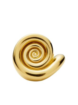 Missoma spiral-dome statement ring - Oro