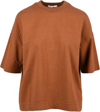 Circolo 1901 T-shirt - Dames - Tops - Bruin - Maat: M Katoen