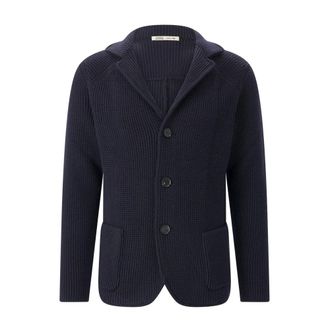 Maurizio Baldassari C&aacute;rdigans - Knitwear - Hombre - Azul - 3XL