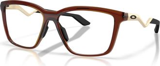 Oakley 57mm Square optical glasses in Brown at Nordstrom