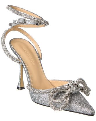 サンダル・ミュール MACH & MACH Silver fabric pumps (PF23S0280GLI50195 SILVER) Mach & Mach Silver Fabric Pumps | italist