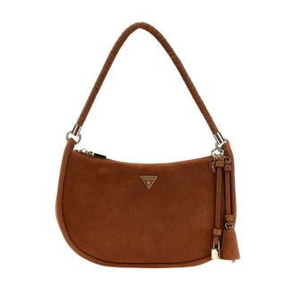 Guess Danya Hobo Shoulder Bag - female - Guess - Shoulder Bags - Brown - ONE SIZE - Bags