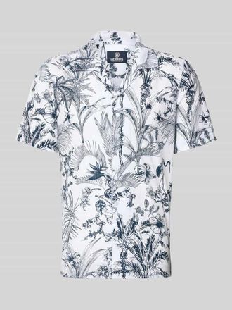 Lerros Regular Fit Freizeithemd mit Reverskragen in Weiss, Gr&ouml;&szlig;e XXXL