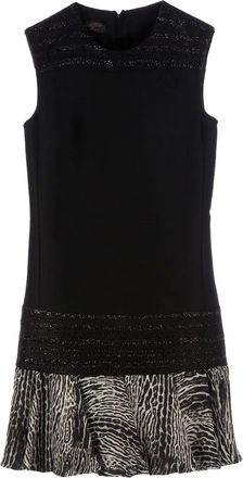 Giambattista Valli drop waist dress - Nero