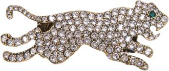 Gucci Gold Silver Metal Band Ring (Pre-Owned)