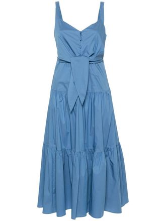 Lauren Ralph Lauren Gelaagde maxi-jurk - Blauw