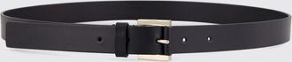 Tom Ford Cintura regolabile in pelle bovina liscia con fibbia e ricami