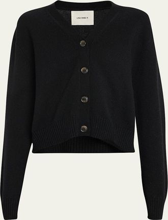 Lisa Yang The Marion Cashmere V-Neck Cardigan