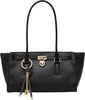 Michael Kors Hamilton Moderne Piccola Borsa Tote in Pelle - - Bags - Donna - Nero - ONE SIZE