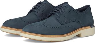 Cole Haan Go-To Wing Oxfords Mens Lace-up Boots Big Dipper Nubuck/Ivory : 11.5 D - Medium, Leather