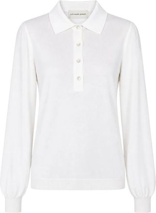 Liviana Conti Camisa Polo - Tops - Mujer - Blanco - XS