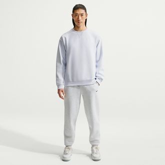 Nike Mens Solo Fleece Cuffed Pants in Brown | IX1930-051