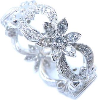 Gucci White Gold (18K) Band Ring (Pre-Owned)