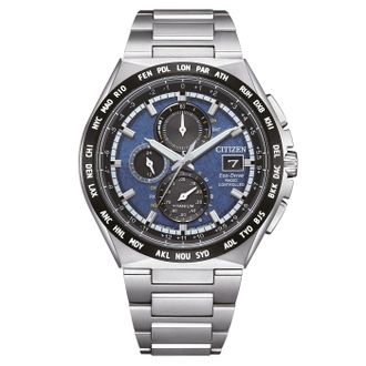 Citizen Mens Silver Watch AT8238-84L material_Titanium - One Size