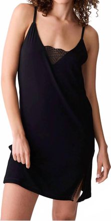 PJ Salvage Lacey Basics Chemise In Black