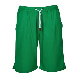 Kiton Heren, Korte broeken, Groen, Maat: 2XL Katoen