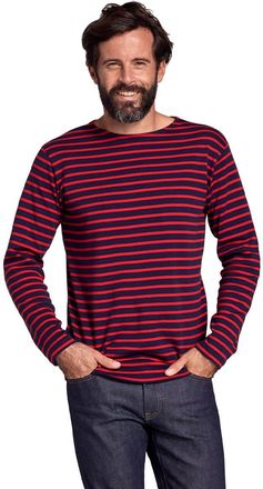 Armor Lux Armor Lux Mens Houat Heritage Sailor T-Shirt, Multicolor (455 Ship/Braise 455 Ship/Braise), L