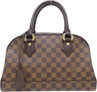 Louis Vuitton Pre-owned Handbags, female, Brown, Size: ONE SIZE Pre-owned Canvas handbags