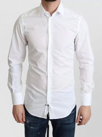 Dolce & Gabbana cotton slim-fit long-sleeve shirt
