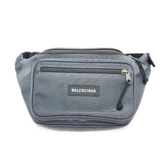 Balenciaga Pre-owned Belt Bags, unisex, Gray, Size: ONE SIZE Pre-owned Nylon Belt Bag