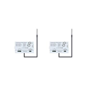 OEM Dos Sensores De Temperatura Inteligentes Con Capacidad Para Grabar Grafitis, Conexi&oacute;n Wifi De 2,4 Ghz Y Una Sonda De Temperatura De 2 Metros
