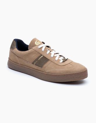 base Mens Base London Banksy Leather Mens Sand Trainers - Brown - Size: 11