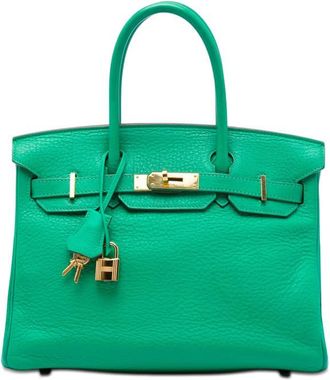 Herm&egrave;s Pre-owned Hermes Clemence Birkin Retourne 30 Ladies T1GGFFNGPH7IEBHC