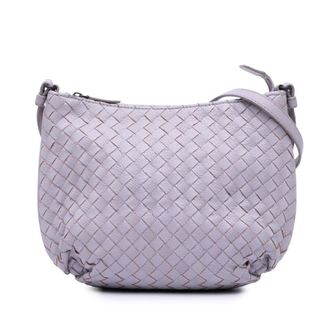 Bottega Veneta Pre-owned Bottega Veneta Cervo Intrecciato Crossbody 0AZ9R0YP4H838B1M