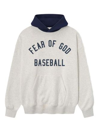 Fear of God x MLB hoodie met logo - Grijs