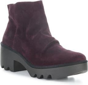 FLY London Tulp Lug Sole Platform Bootie in Purple at Nordstrom Rack, Size 36