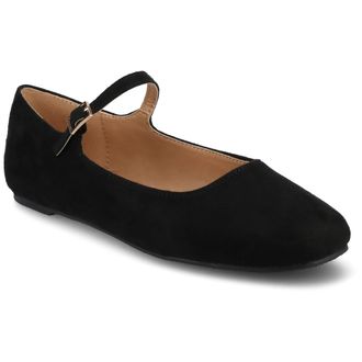 Journee Collection Women & apos;s Carrie Medium and Wide Width Dress Flats