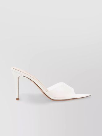 Gianvito Rossi plexi elle 85 mules