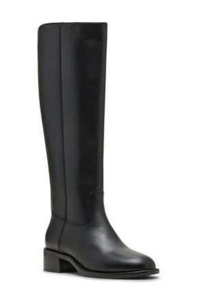 Blondo Freya Waterproof Knee High Boot in Black Leather at Nordstrom Rack, Size 7