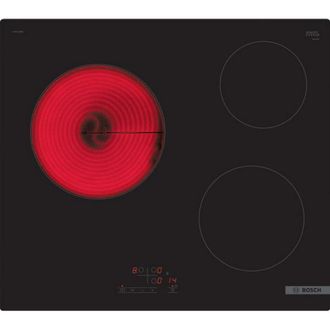 Bosch Vitrocer&aacute;mica 60cm 3 Fuegos 5700w Negro - Pkm611bb8e