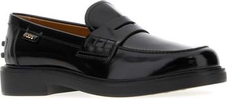 Tod's Womens Loafer Black Leather