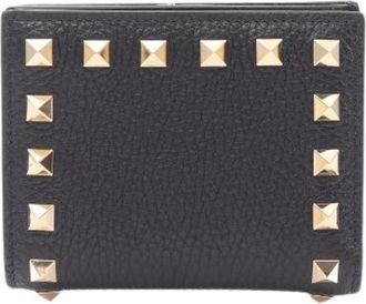 Valentino Pre-owned Portafoglio in Pelle Rockstud - - Pre-owned - Donna - Nero - ONE SIZE