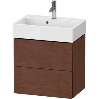 Duravit L-cube Mueble De Ba&ntilde;o De Pared Compact, 2 Cajones, Ancho: - Duravit