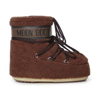 Moon Boot Icon Low Fleece Boot - Dames - Schoenen - Bruin - Maat: 36 EU Fleece