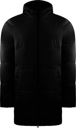 Jack Wolfskin North York Mens Black Padded Parka Jacket - Size X-Large